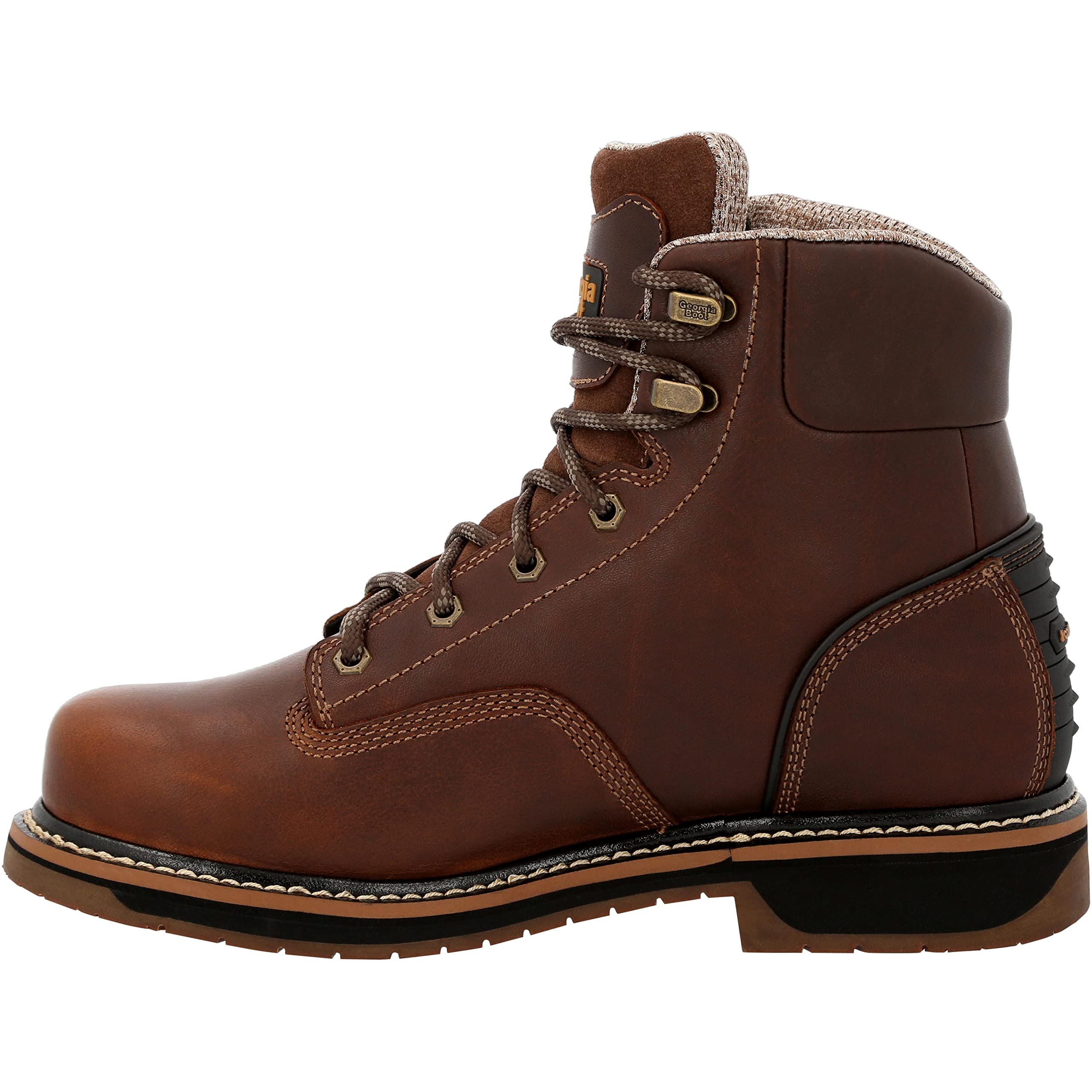 Georgia Boot Men's Amp Lt Edge Industrial Work Boot - Durable & Comfortable Safety Shoes for Construction, Warehouse & Outdoor Work