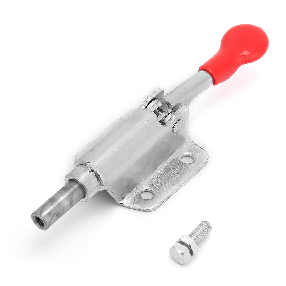 Heavy Duty Galvanized Iron Toggle Clamp - Manual Fixation Clamping Tool for Welding, Woodworking & Metalworking - Perfect for Inspection, DIY Projects & Workshop Use