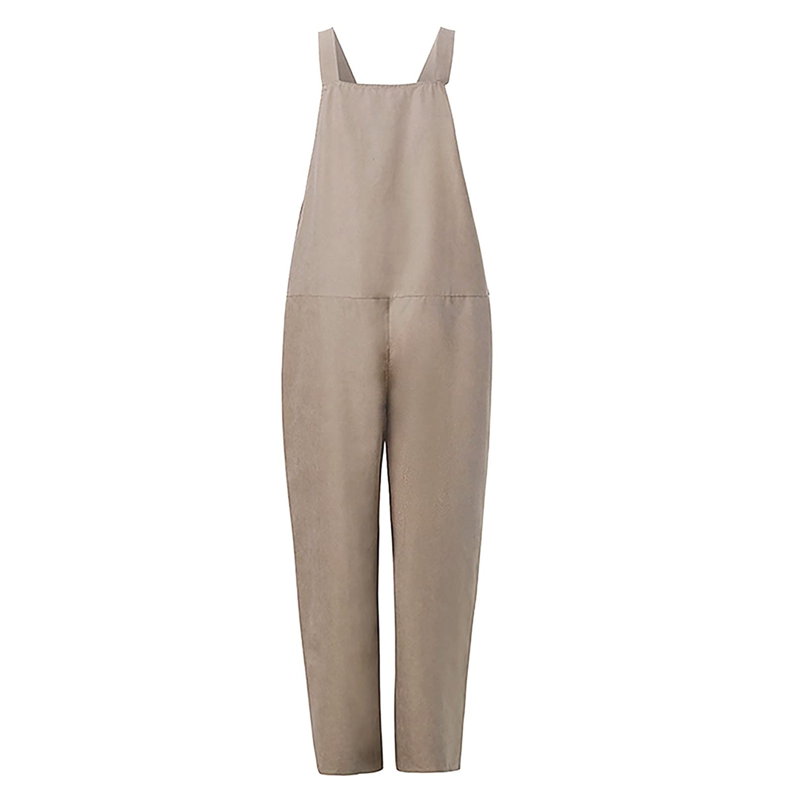 Cute Fiorino Women's Plus Size Casual Overalls - Loose Fit Denim Dungarees Romper & Baggy Playsuit for Work or Everyday Wear | Perfect for Gardening, DIY Projects, and Casual Outings