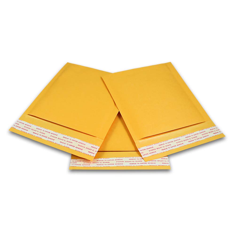 1000 Pack 5x6 Inch Kraft Bubble Mailers - Self Seal Padded Shipping Envelopes for Ecommerce, Small Business & Online Sellers | Wide Size Protective Packaging for Jewelry, Books, CDs & Small Items
