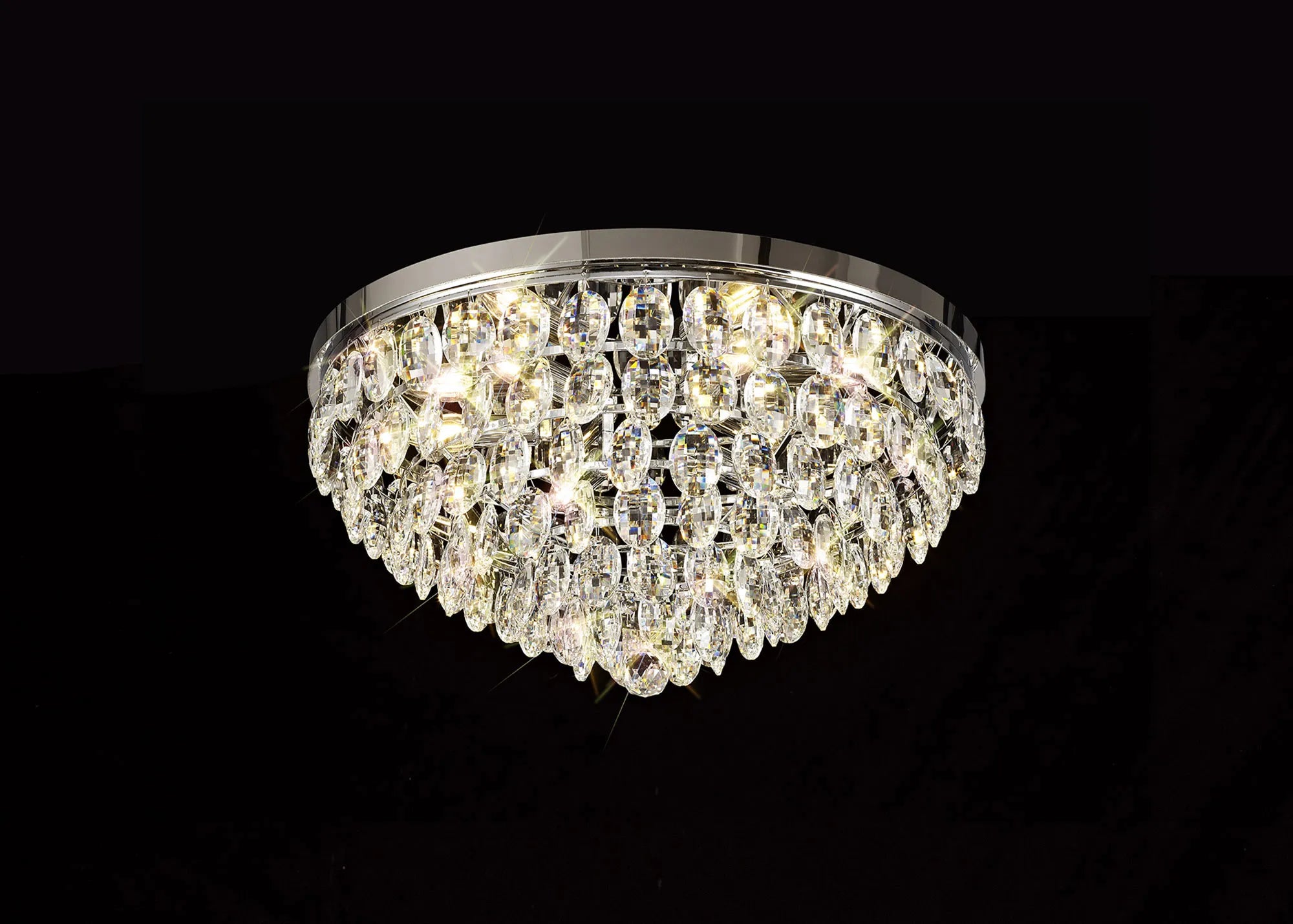 Consten Flush Ceiling Light Fixture with E14 Socket - Perfect for Bedroom, Hallway & Small Space Lighting