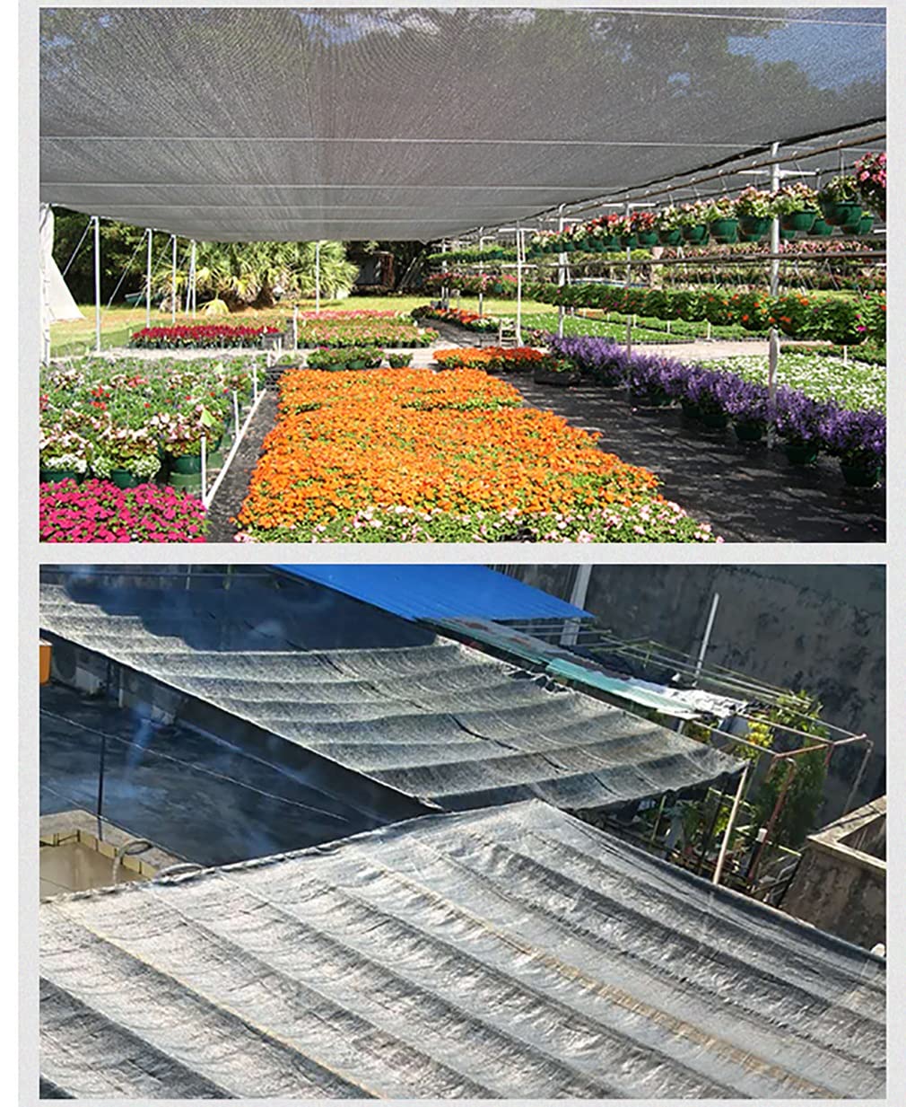 40% Black Shade Cloth - Durable UV-Resistant Mesh Tarp with Reinforced Grommets - Garden Sun Shade Netting for Pergola, Greenhouse, Plants, Chicken Coop - Anti-Freeze Protection (4x5m, Black) - Perfect for Outdoor Gardening, Patio Cover & Plant Protection