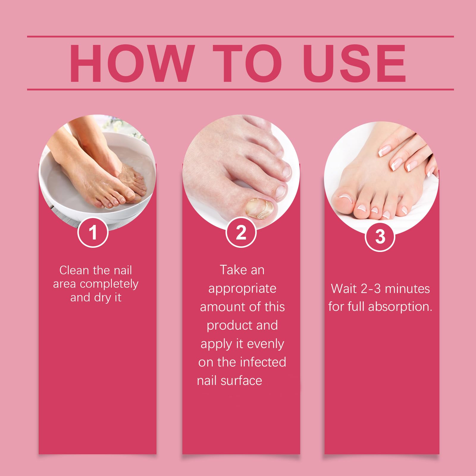 Extra Strength Toenail Fungus Treatment - Natural Ingredients for Fast Relief (2 Bottles) - Effective Solution for Toenail Fungus & Healthy Nail Care at Home
