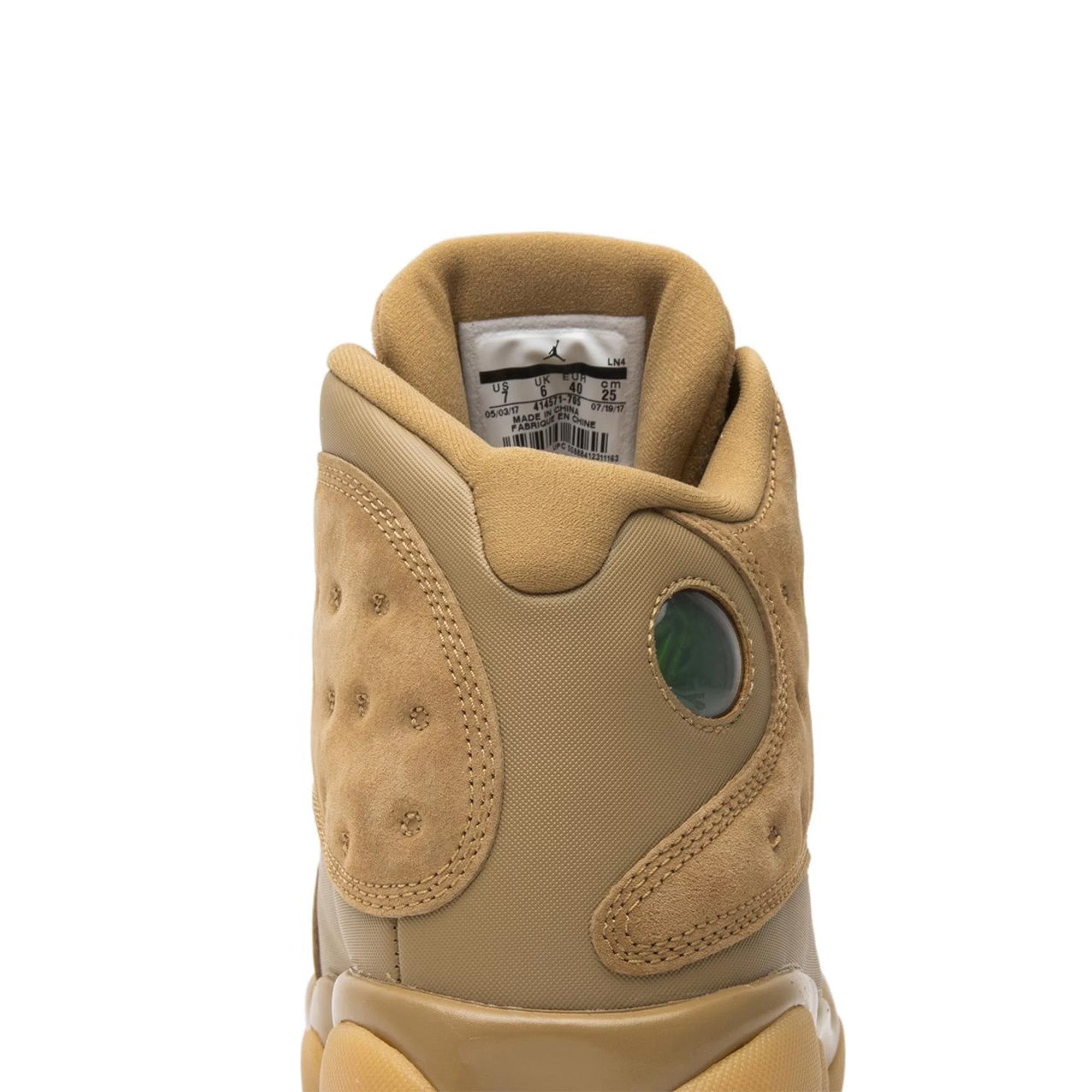 Air Jordan 13 Retro 'Wheat' Basketball Shoes (2017 Release) - Men's High-Top Sneakers for Casual Wear & Street Style