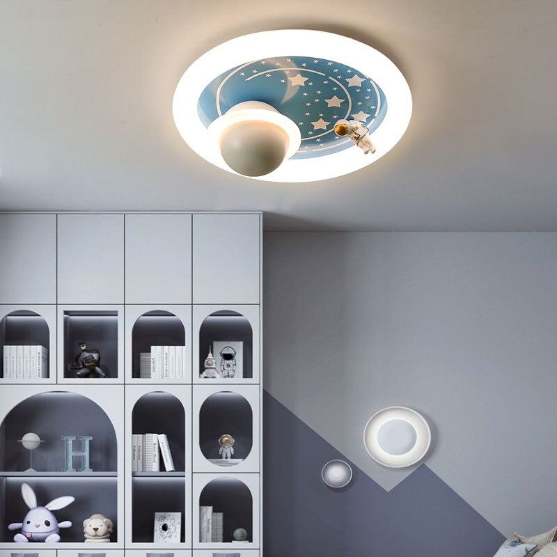 Astronaut Ceiling Light - LED Space-Themed Night Light for Kids Room & Nursery Decor | Perfect for Bedroom, Playroom & Gift Ideas