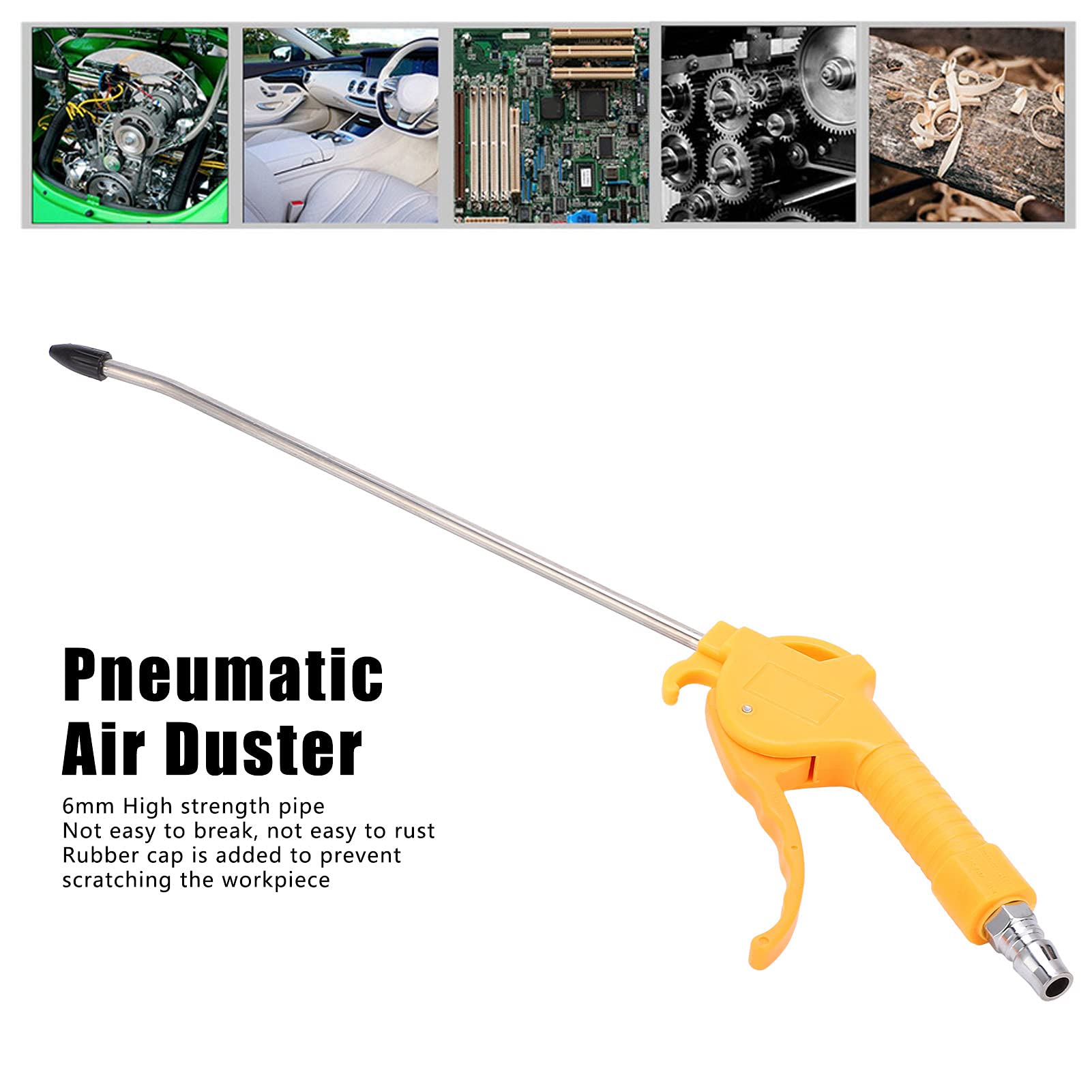 AR-12 High Pressure Air Duster - Pneumatic Tool Accessory for Compressor, Anti-Static Dust Cleaning Blower | Perfect for Electronics, Keyboard, PC & Workshop Cleaning