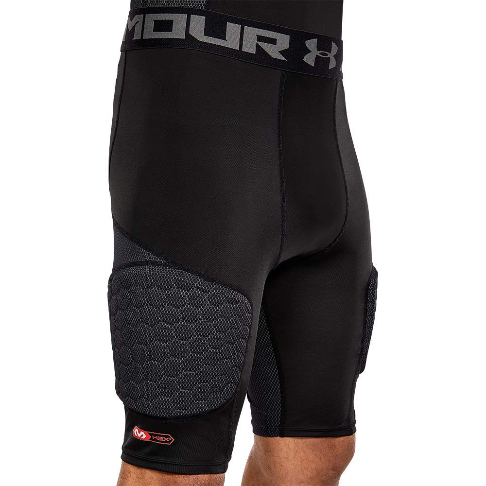 Under Armour Gameday 3 Pad Football Shorts - Compression Padded Shorts for Football Training & Games - Moisture-Wicking Performance Shorts for Athletes & Sports Enthusiasts