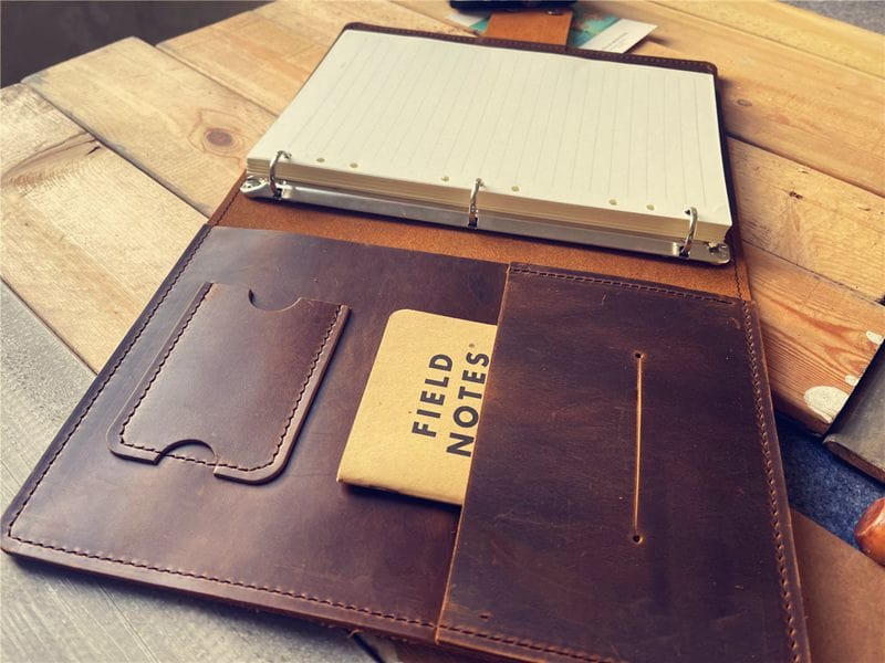 Personalized Vintage Brown Refillable Leather Journal - Handmade Writing Notebook for Travel, Diary & Sketching - Perfect Gift for Writers & Artists