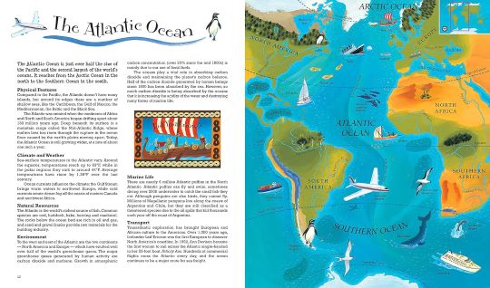 Nick Crane: Illustrated World Atlas by David Dean - Perfect for Geography Enthusiasts & Classroom Learning