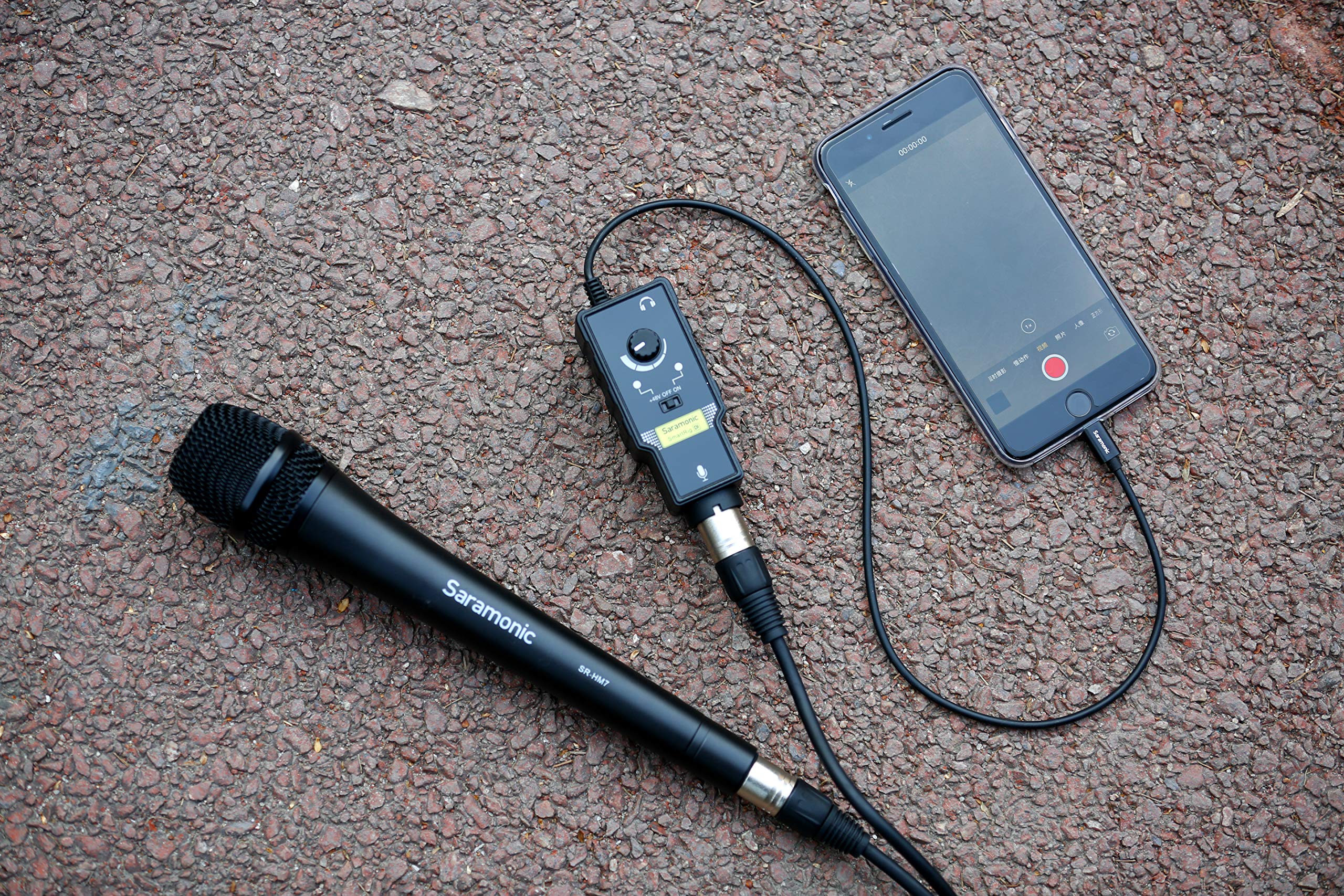 Saramonic SmartRig DI Professional Lightning Audio Interface with XLR & 1/4