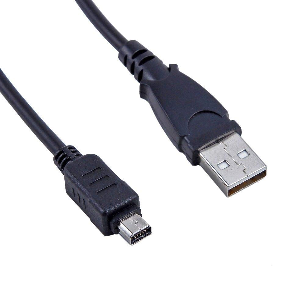 5ft Extra Long USB DC Battery Charger & Data Sync Cable for Olympus Stylus TG-830 iHS Camera - Perfect for Travel Photography & Outdoor Adventures
