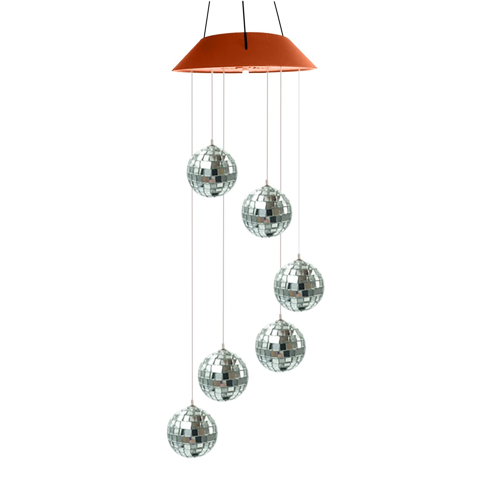 Solar-Powered Outdoor Wind Chimes with Gradient Light Mosaics - Colorful Garden Decor for Patio, Yard & Home - Unique Eco-Friendly Gift for Birthday, Housewarming, Mother's Day - Perfect for Relaxing Outdoor Spaces & Meditation Areas