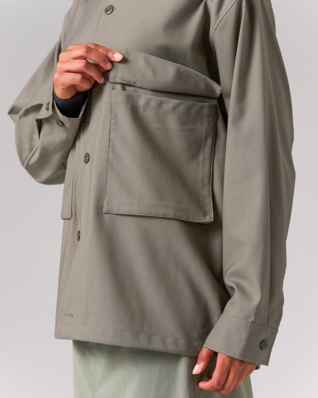 Premium Hybrid Wool Shirt for Men & Women - Soft Breathable Comfort - Perfect for Office, Travel & Outdoor Activities
