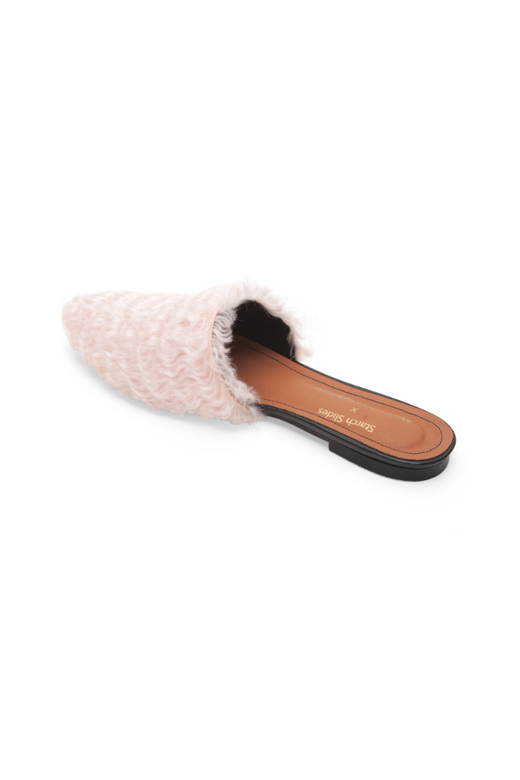 AM x STARCH SLIDES - Women's Fashion Slide Sandals in Blush Pink | Comfortable Summer Slides for Beach, Pool, and Casual Outings