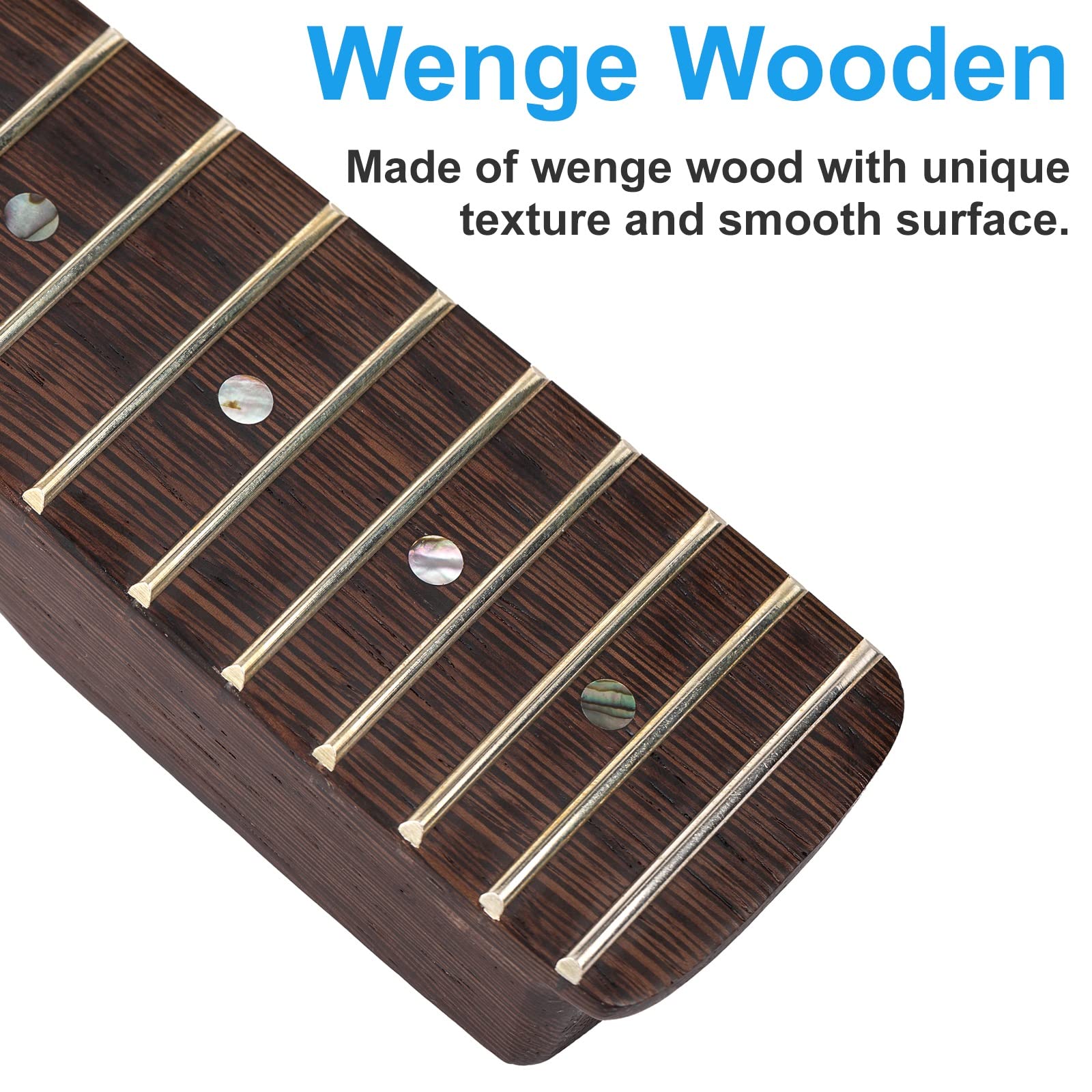 22-Fret Star Wenge Electric Guitar Neck with 14