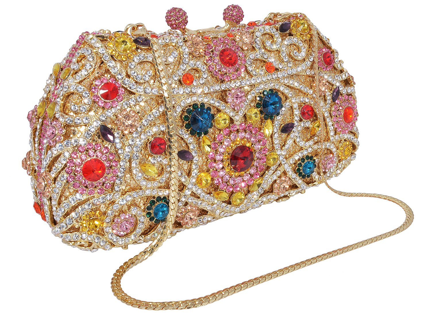 Elegant Rhinestone Crystal Clutch Purse for Women - Perfect for Weddings, Evening Parties & Formal Events | Stylish Handbag for Prom, Cocktail Dinners & Special Occasions
