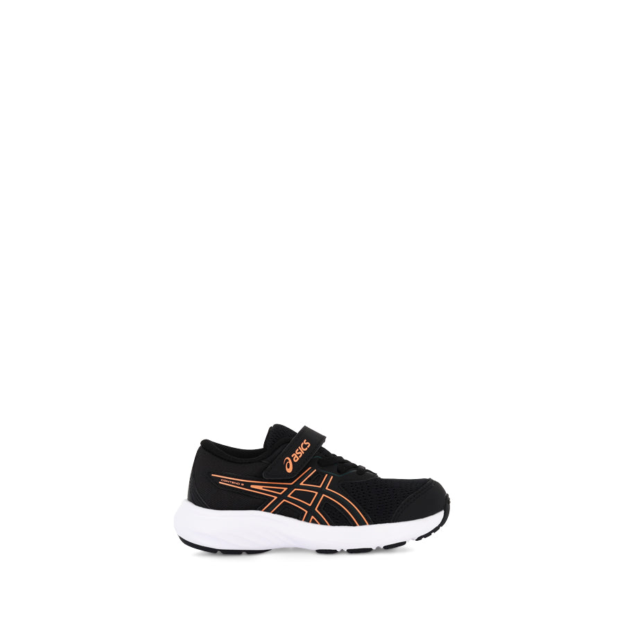 CONTEND 9 PS Running Shoes for Men - Black/Saxon Green - Lightweight Athletic Sneakers for Jogging, Gym Workouts & Daily Wear