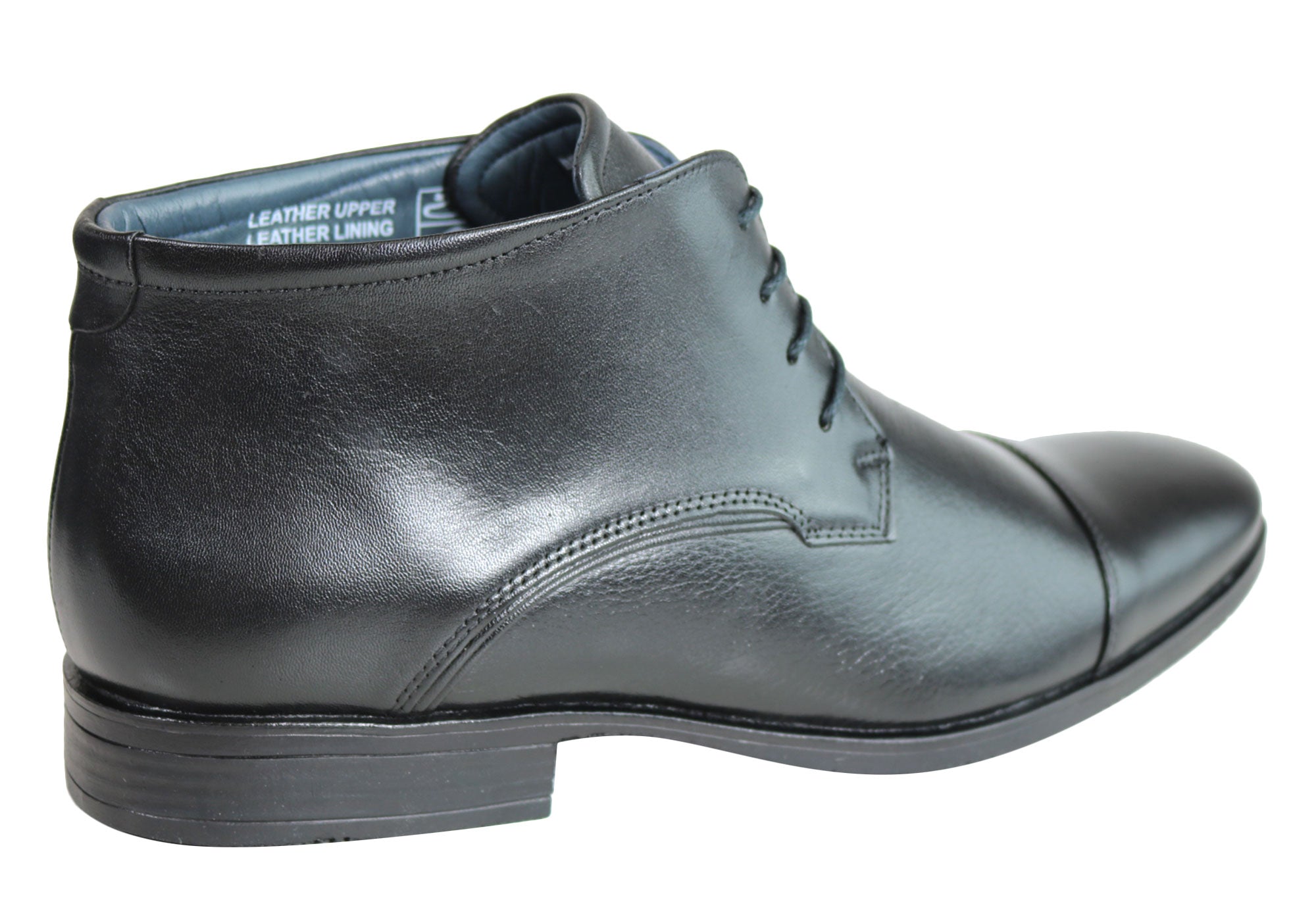 Savelli Colton Men's Comfortable Leather Lace-Up Boots - Handcrafted in Brazil - Perfect for Work, Outdoor & Casual Wear