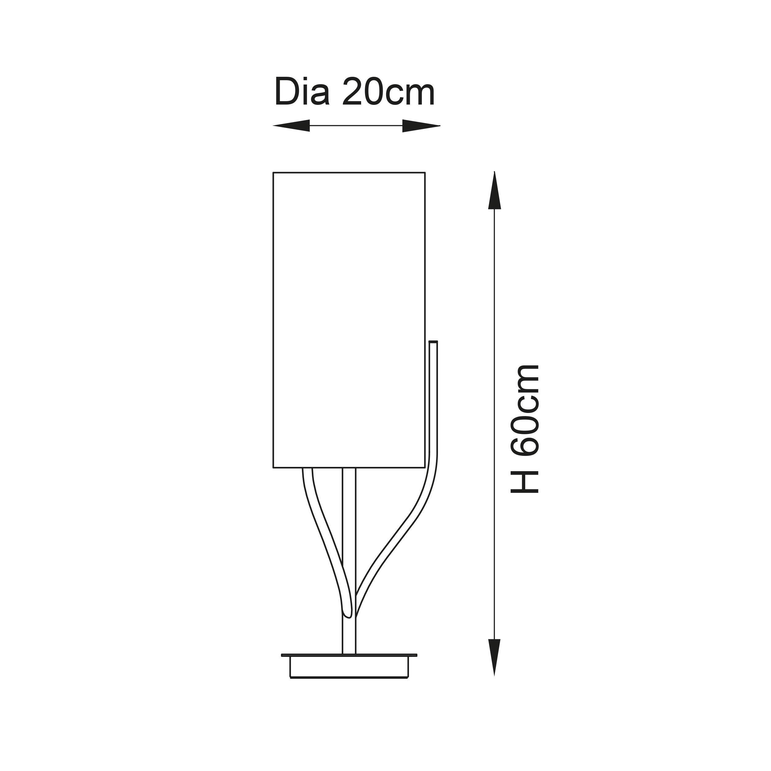 Endon Fraser 1 Light Satin Brass Table Lamp - Modern Bedside Lighting for Bedroom, Living Room & Office - Warm Ambient Glow for Reading & Relaxation