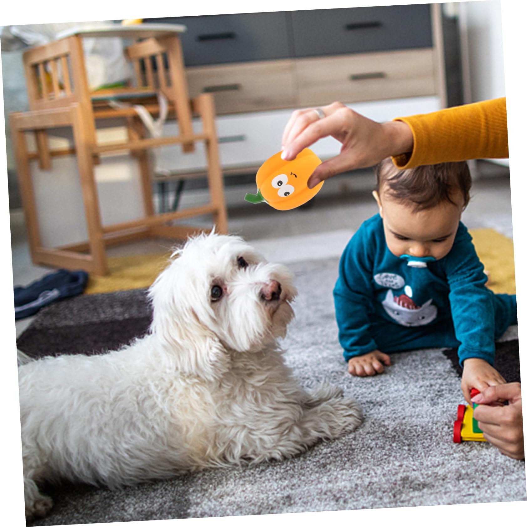 Balacoo 2-Pack Soft Latex Dog Chew Toys for Puppies - Interactive Teething & Squeaky Chewing Toys for Small & Medium Dogs - Perfect for Teething Relief, Playtime & Training (Great for Indoor/Outdoor Use)
