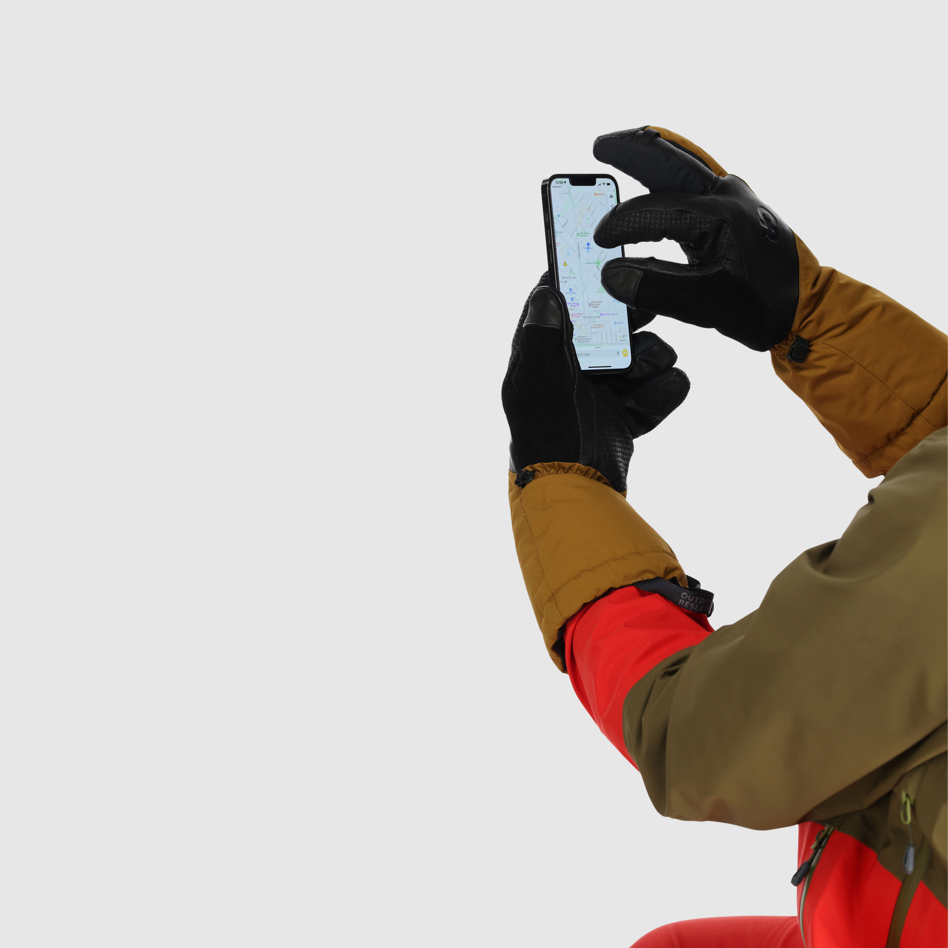 Men's Super Couloir GORE-TEX Sensor Gloves - Waterproof & Breathable Winter Gloves for Skiing, Hiking & Outdoor Activities