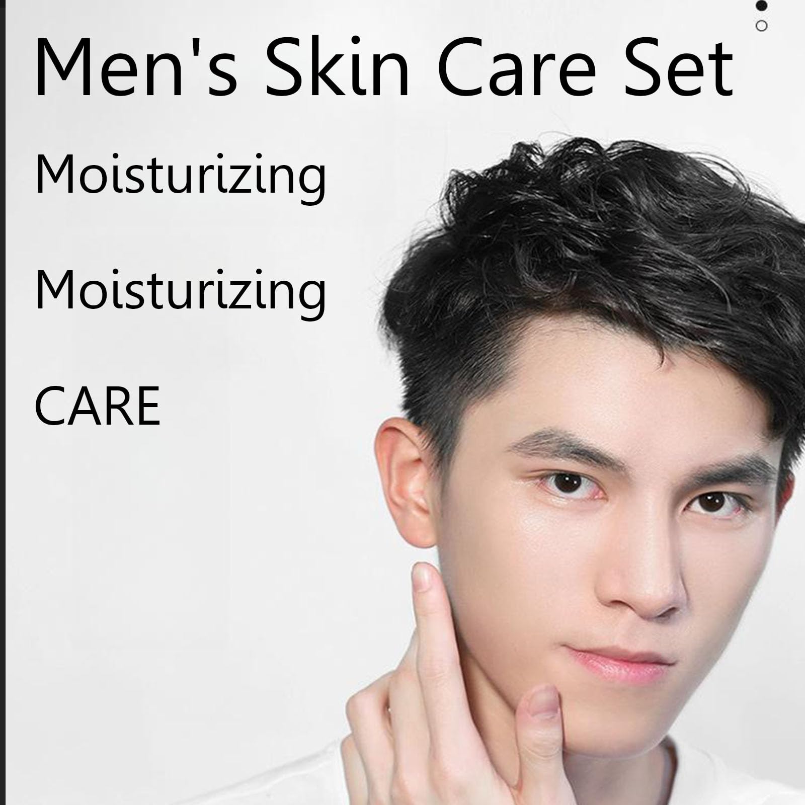 Men's Seaweed Facial Skin Care Kit - Face Wash, Toner & Moisturizer for Dry, Tired Skin | Hydrating & Cleansing Skincare Essentials | Perfect Gift for Men, Boyfriend & Husband | Daily Skincare Routine & Travel Essentials