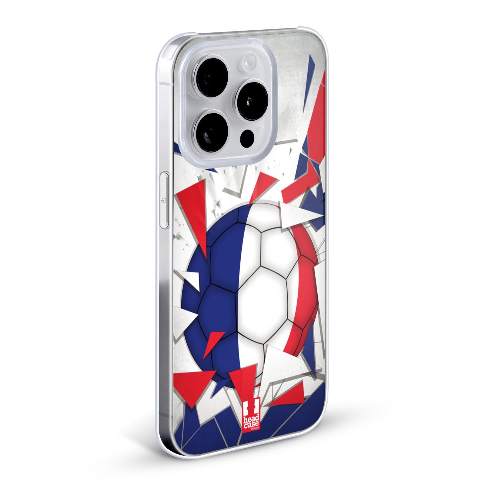 France Football Breaker Hard Back Case for Apple iPhone 7/8/SE (2020 & 2022) - Durable Phone Cover with Team Design | Perfect for Soccer Fans & Game Days