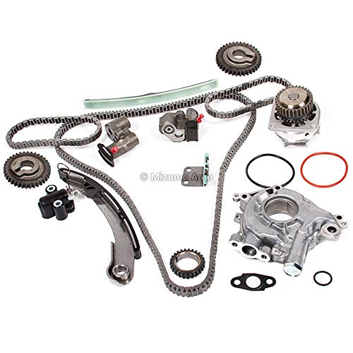 Mizumo Auto MA-4216898684 Timing Chain Kit with Water Pump & Oil Pump - Compatible with Nissan Maxima, Quest, Altima 3.5L VQ35DE Engine - Perfect for Engine Repair & Maintenance