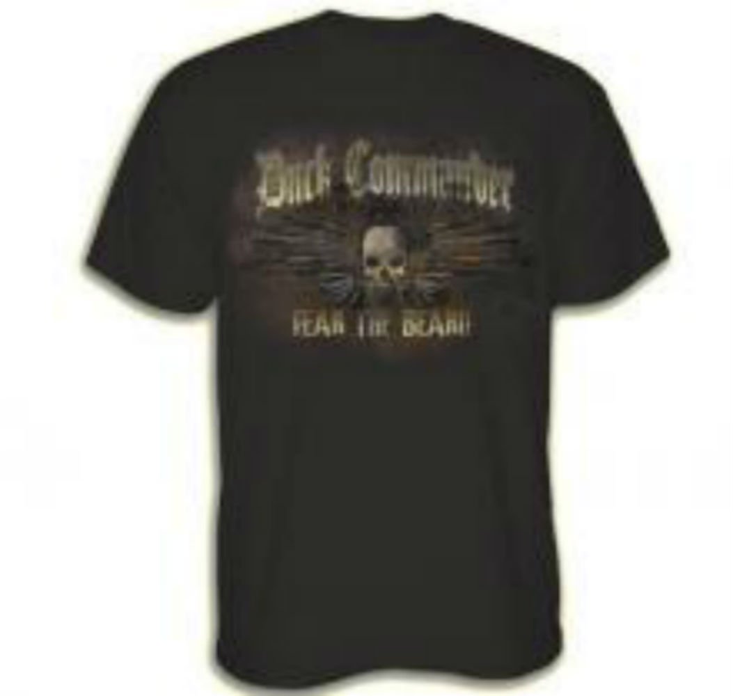 Fear The Beard Guns T-Shirt - Duck Commander Hunting & Outdoor Graphic Tee - Perfect for Hunting Trips, Outdoor Adventures & Casual Wear