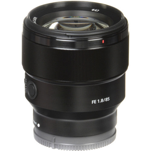 Sony FE 85mm f/1.8 Full Frame Prime Lens for Portrait Photography - Perfect for Wedding, Studio & Street Photography