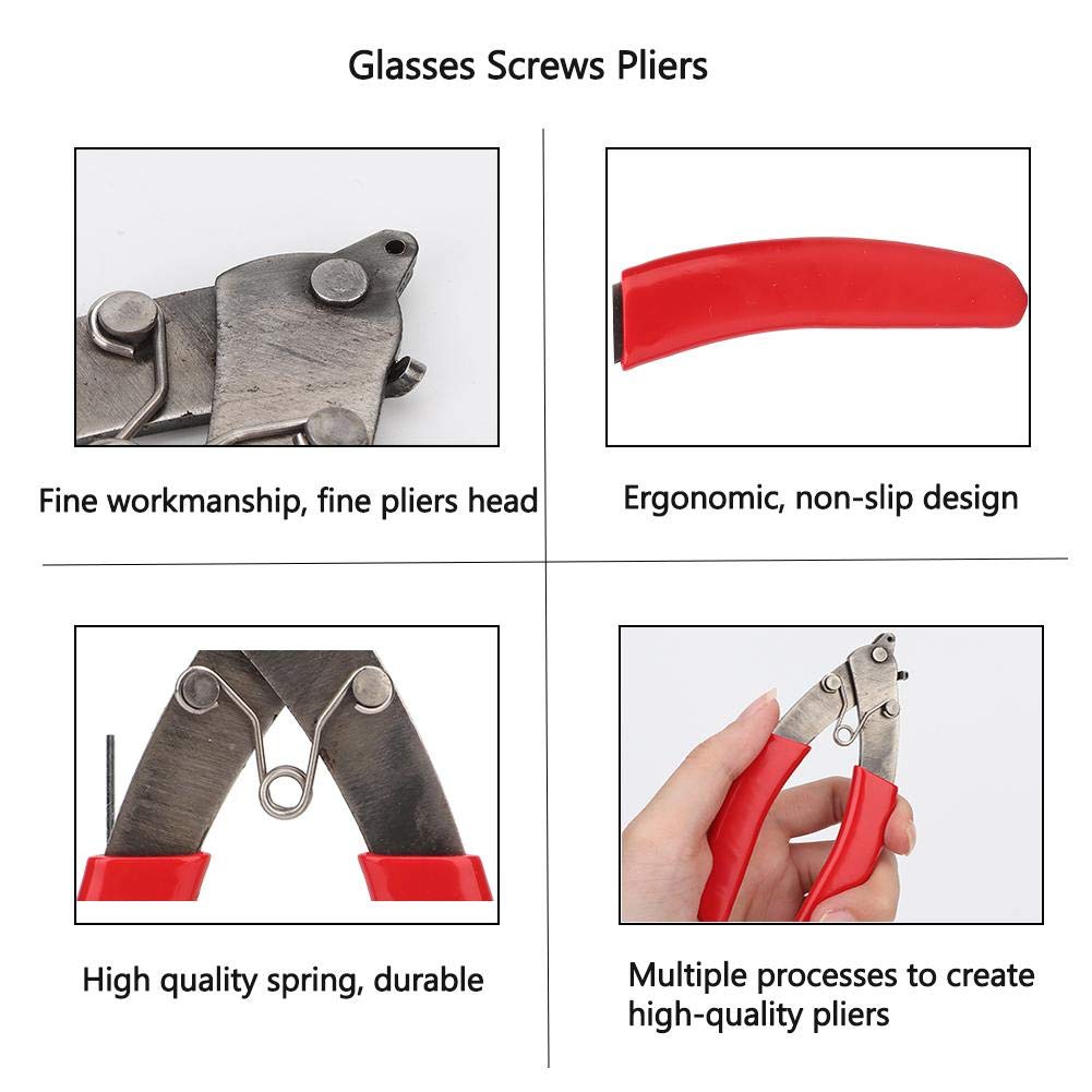 Optical Eyeglasses Screw Cutter - Professional Hand Repair Tool for Eyeglass Frames - Perfect for Home, Office & Travel Eyewear Maintenance