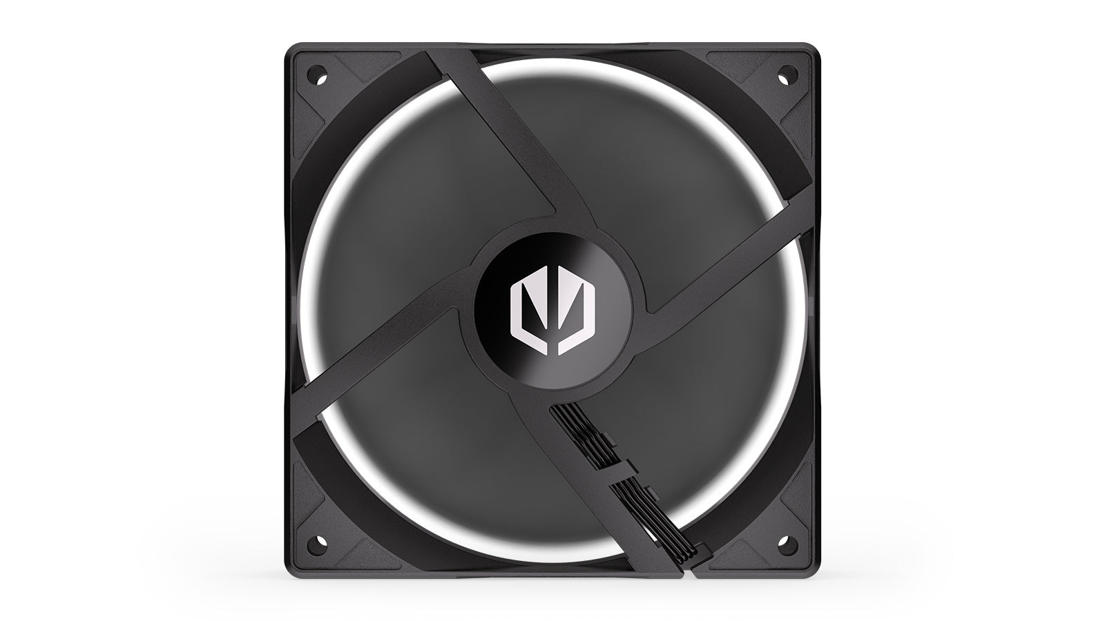 Endorfy Stratus 120 PWM Fan (EY4A007) - High Performance PC Cooling Fan with RGB Lighting for Gaming Rigs & Computer Cases - Perfect for PC Builds, Workstations & Cooling Systems
