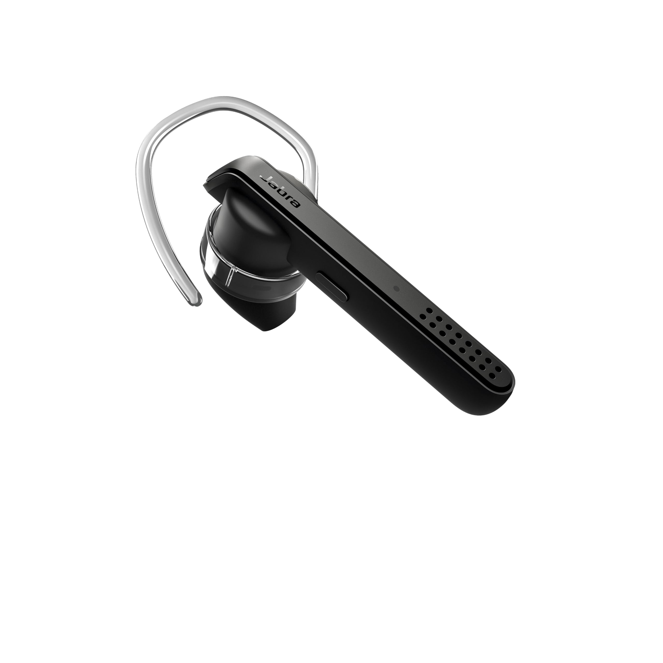 Jabra Talk 45 Bluetooth Headset - HD Hands-Free Calls, Dual Mic Noise Cancellation, 1-Touch Voice Control & Music Streaming (Black) - Perfect for Office, Driving & Remote Work