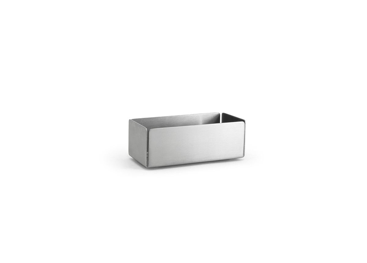 Premium Brushed Stainless Steel Napkin Holder - 4.75