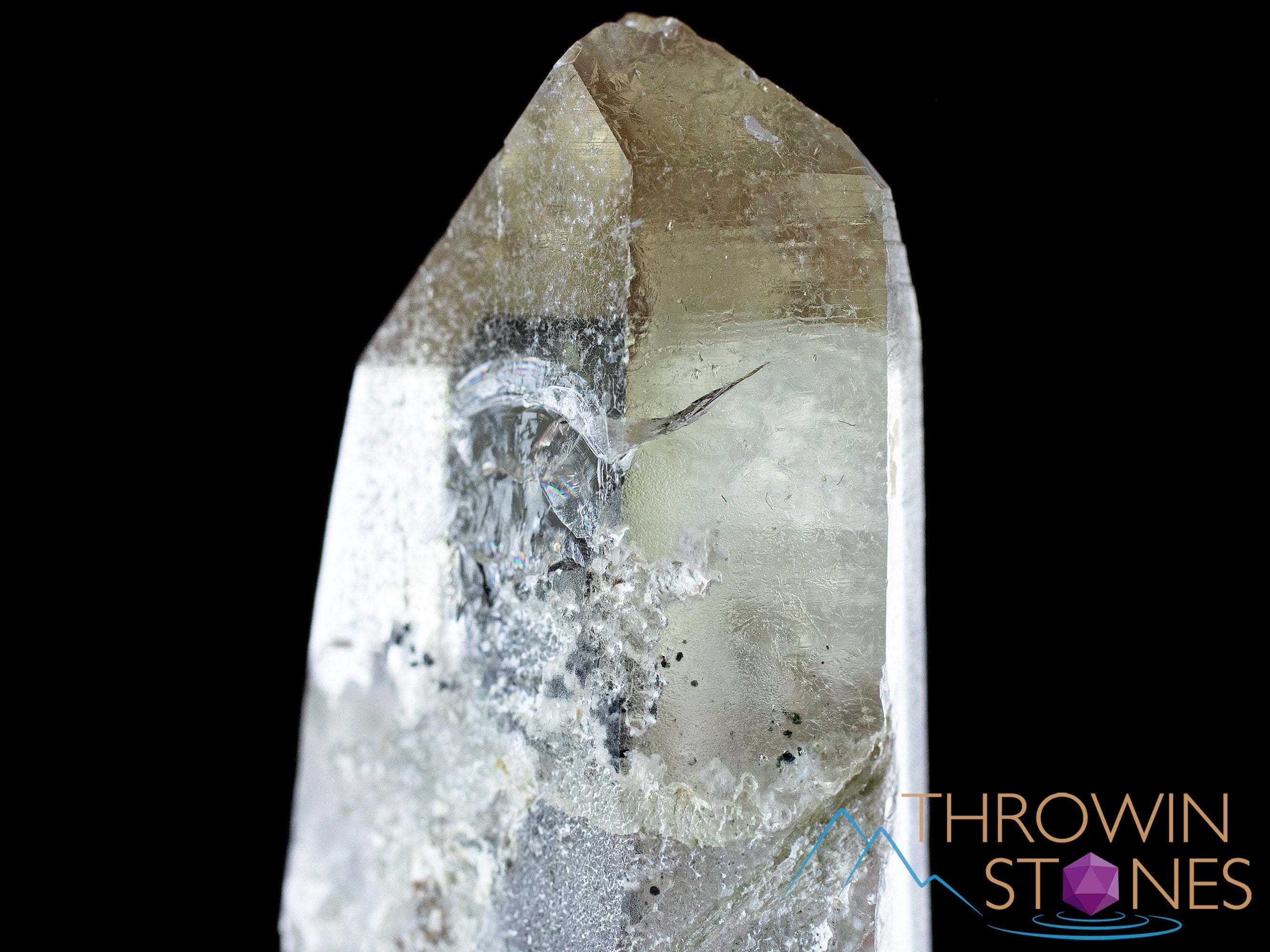 Natural CITRINE Raw Crystal Point - Healing Stone, November Birthstone, Home & Office Decor, Spiritual Gift, Meditation & Energy Healing Crystal for Positive Vibes