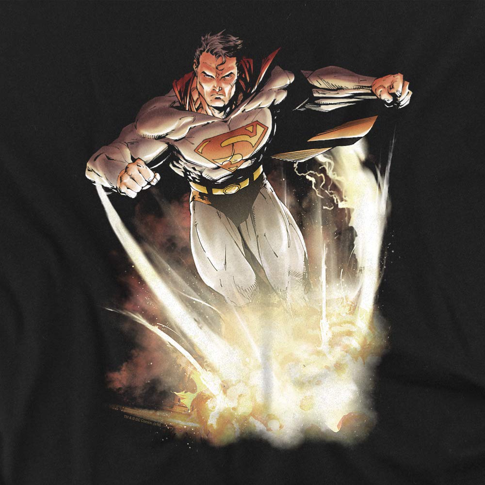 Superman Explosive Graphic Unisex T-Shirt for Men & Women - Casual Wear, Cosplay, Superhero Fan Gift