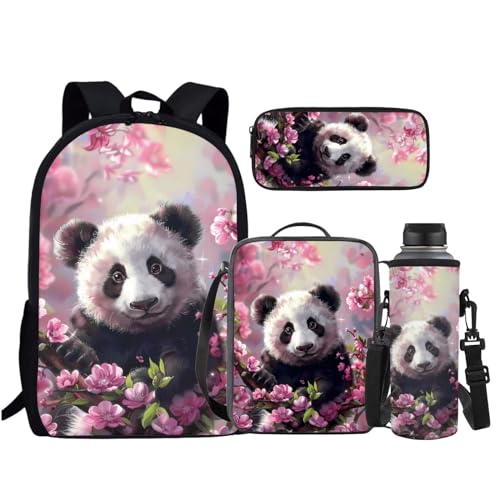 Cherry Blossom Panda Printedd