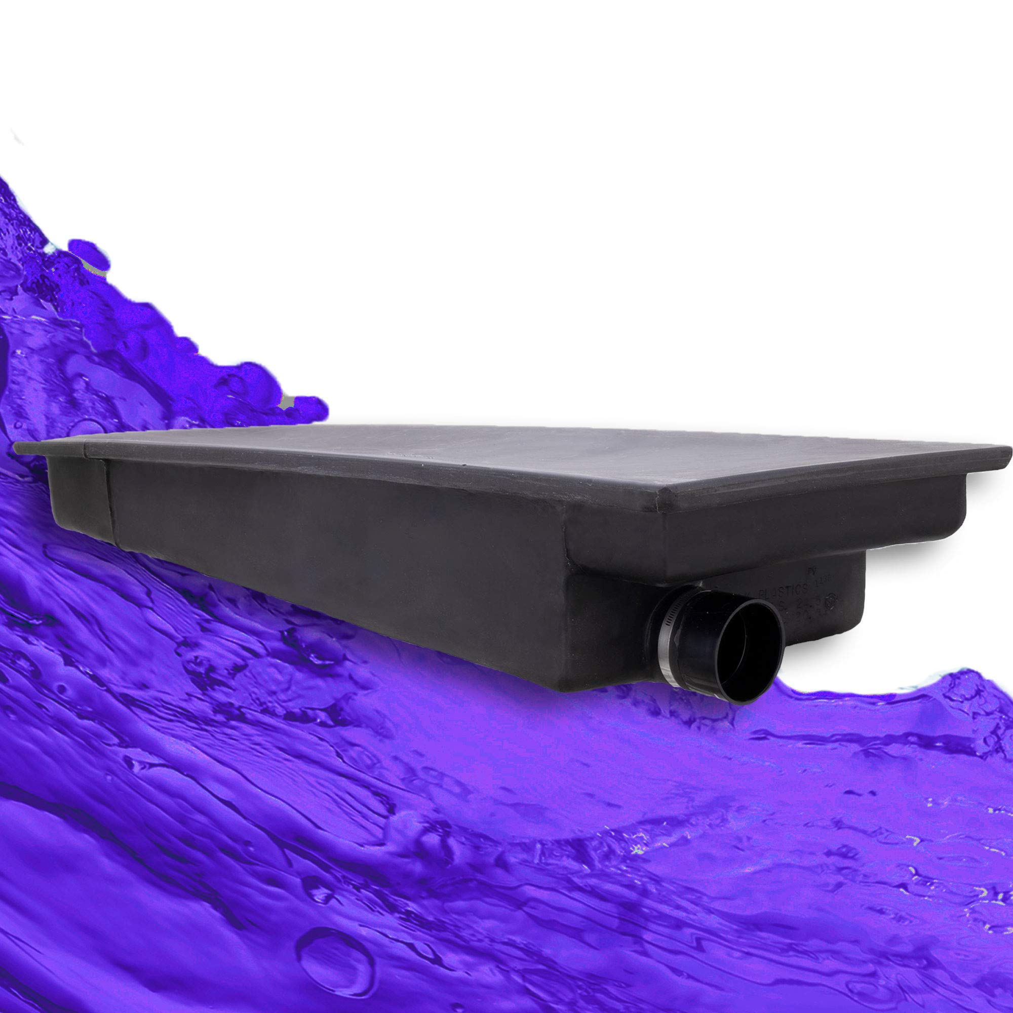 RecPro 25 Gallon RV Holding Tank - Black Waste Water Tank for RVs & Campers | 53