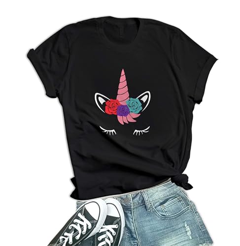 Black - Unicorn Shirt