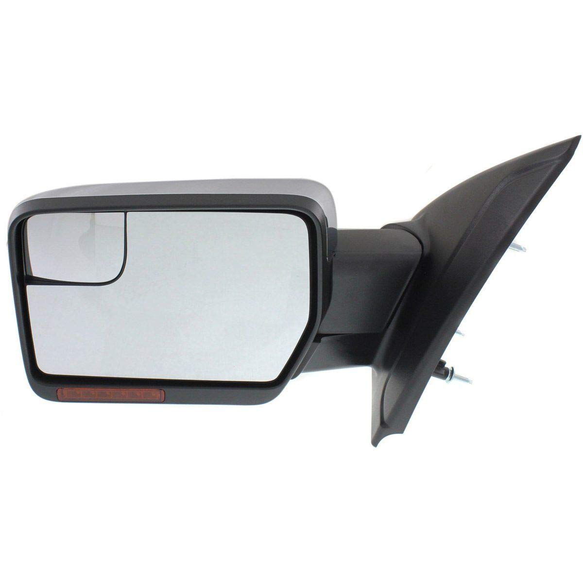 Sherman Replacement Side Mirror for Ford F-150 Driver Side - Compatible with Partslink FO1320412 - Durable Exterior Rearview Mirror Replacement for Pickup Trucks & Off-Road Use
