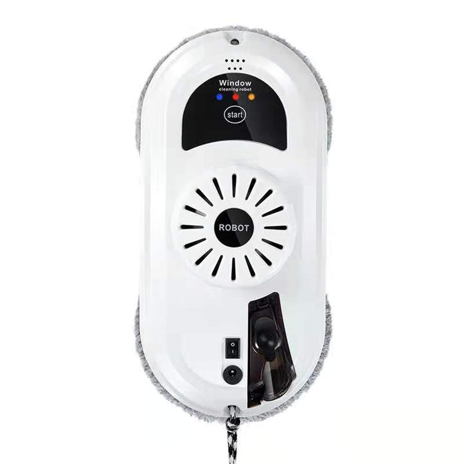 Smart Robotic Window Cleaner with Remote Control - Automatic Glass Cleaning Robot for High Windows & Ceiling - Perfect for Home, Office & Skyscraper Window Maintenance
