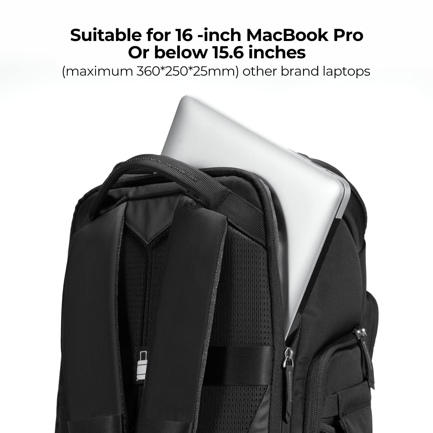 K&F Concept® 25L Professional Camera Backpack for Photographers - Waterproof DSLR/SLR/Mirrorless Camera Bag with Rain Cover, 15.6