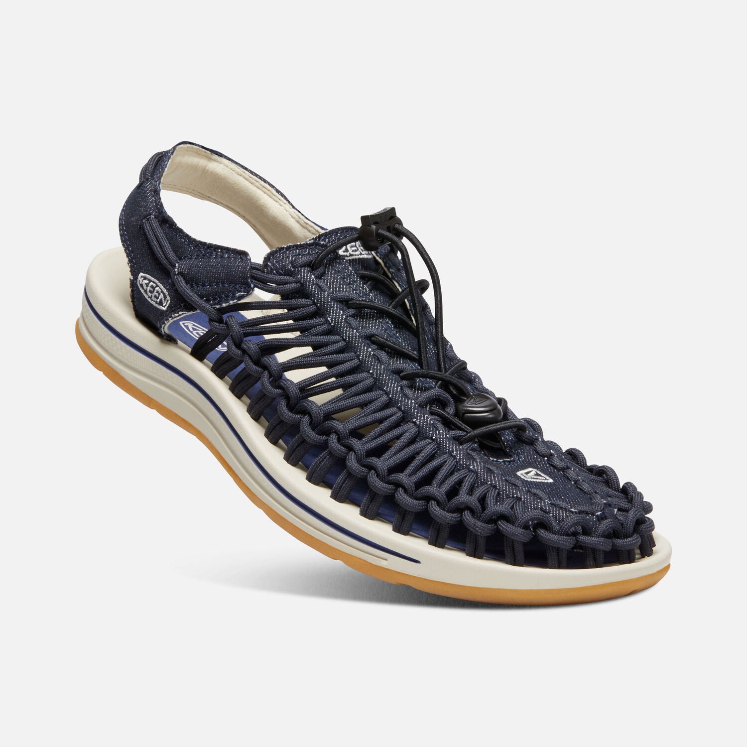 Men's UNEEK Canvas Shoes - Navy/Birch Color | Comfortable & Stylish Sneakers for Casual Wear, Walking & Outdoor Activities