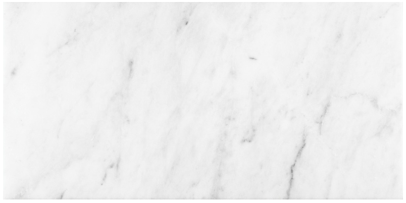 3x6 Inch Bianco Venatino Polished Marble Tile - Premium White Marble for Kitchen Backsplash, Bathroom Walls & Flooring
