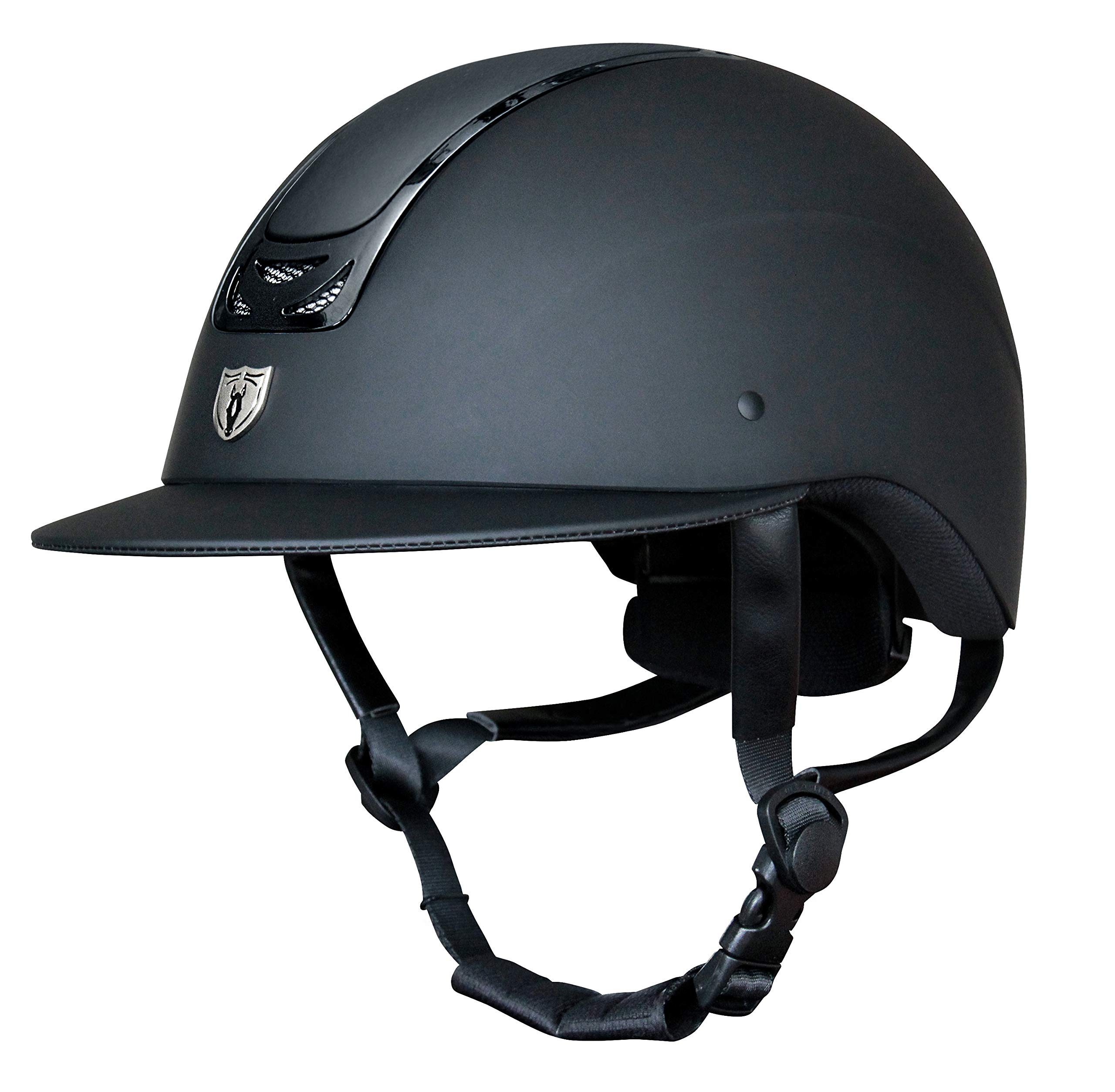 Tipperary Equestrian Horse Riding Helmet - Royal Blue English Style Safety Helmet with Cooling Ventilation for Women & Men - Perfect for Show Jumping, Dressage & Trail Riding