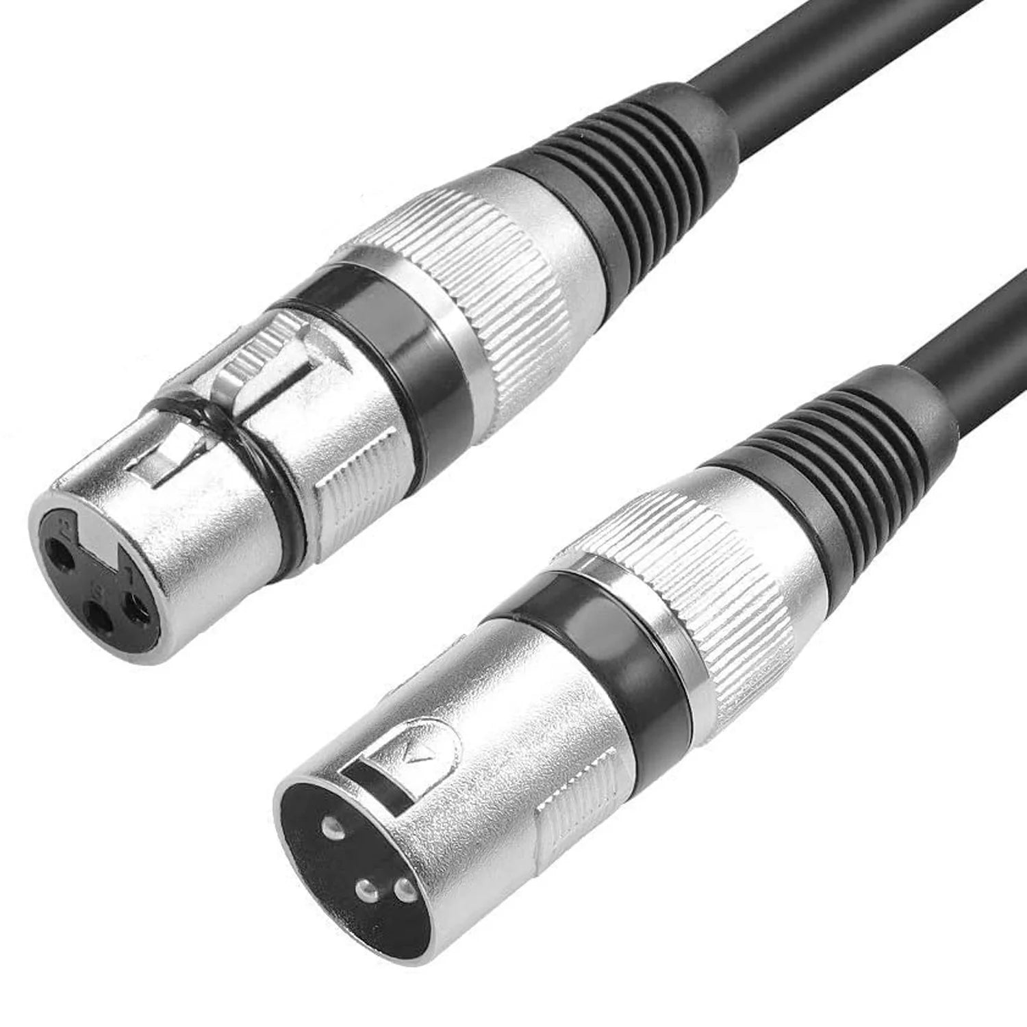 10m Hridz XLR Cable Male to Female - Professional Balanced Audio Cable for Microphones, Speakers & Studio Equipment - Perfect for KTV, Live Performances, Recording & Home Theater Systems
