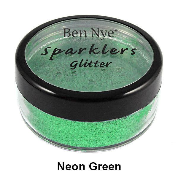 Ben Nye Sparklers Loose Glitter - Premium Cosmetic Glitter for Face, Body & Hair - Perfect for Halloween, Parties, Makeup & Nail Art