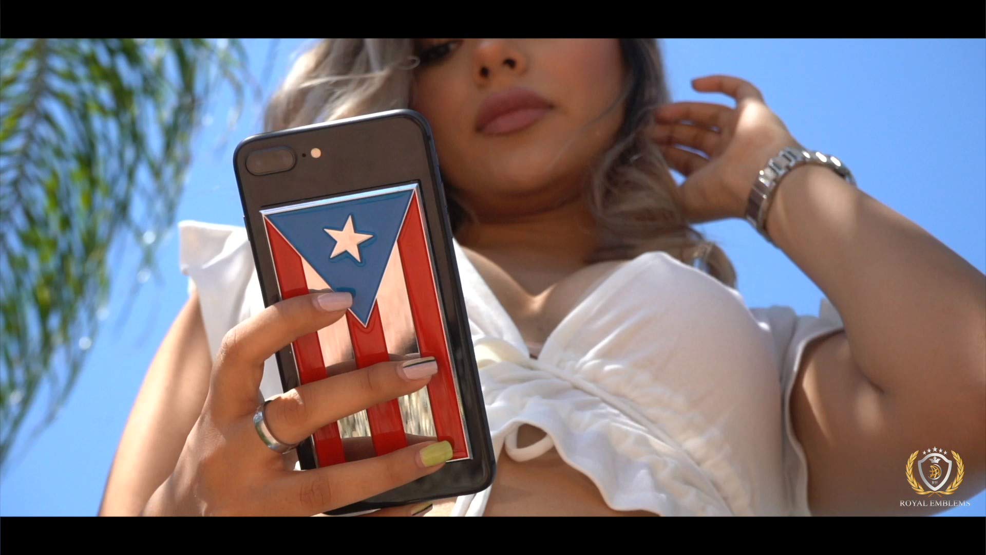 Puerto Rico Car Flag Emblem - Chrome Plated, Strong Adhesive, Easy Peel & Stick - Perfect for Cars, Trucks & SUVs