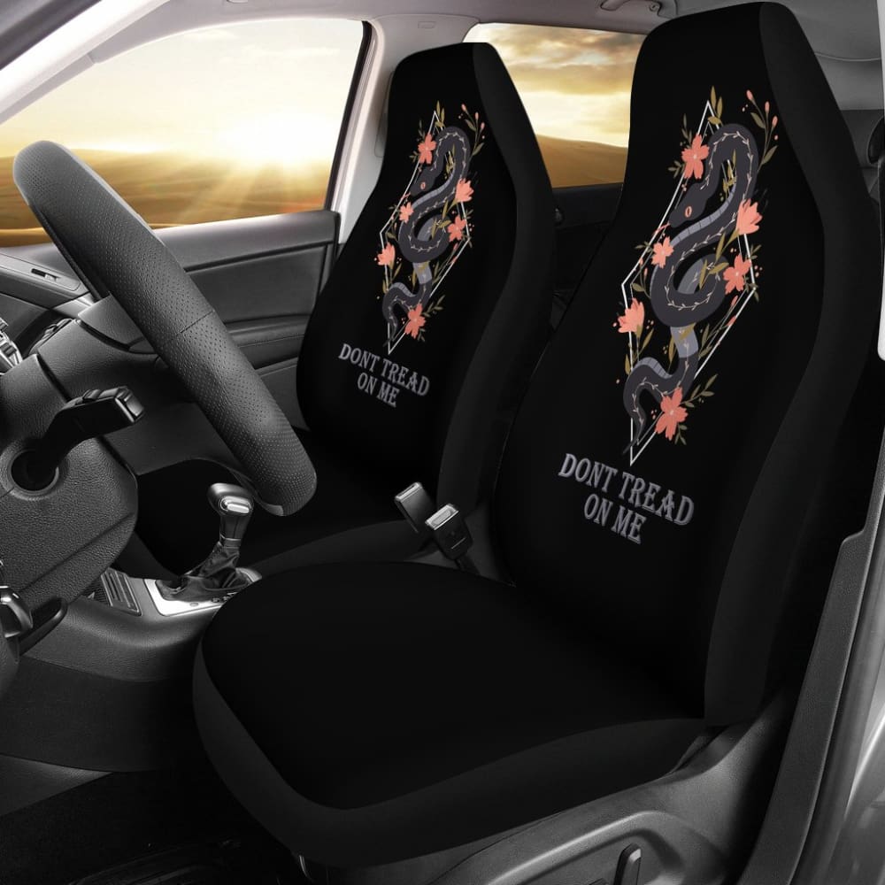Premium Don't Tread On Me Car Seat Covers 212109 - Durable & Stylish Protection for Cars, Trucks & SUVs - Perfect for Road Trips & Daily Commutes