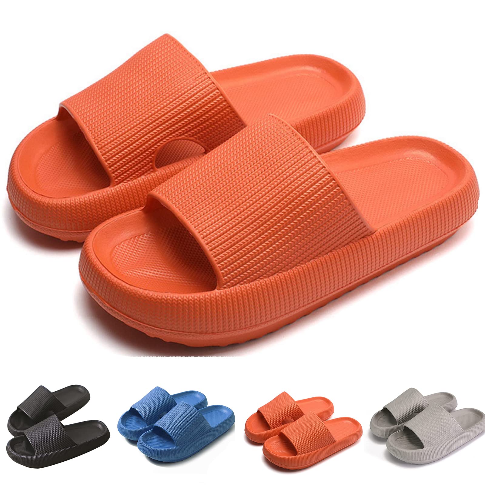 **Cozislides Original Super Soft Non-Slip Home Slippers - Comfortable Indoor & Outdoor Fuzzy Slippers for Women & Men - Perfect for Winter, Lounge, and Travel**